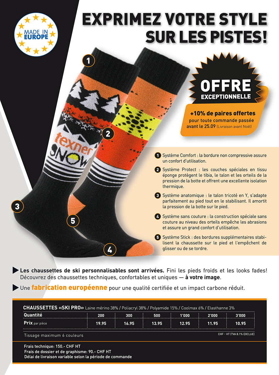 Chaussettes personnalisées